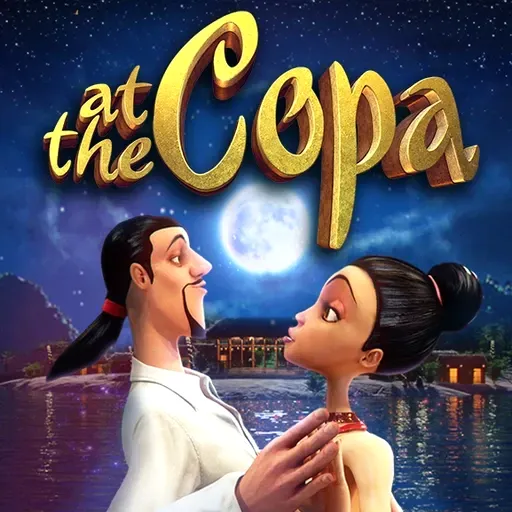At the Copa slot with dancing couple under the moonlight